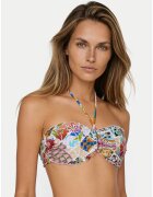 Seafolly Дамски сутиен за бикини - розов - еластичен материал - едноцветен