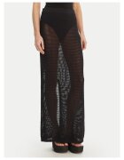 Seafolly Макси пола памук - черна
