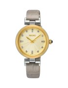 Seiko Часовник за жени - Essentials SRZ546P1 - кварцов механизъм - иноксова рамка