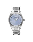 Seiko Часовник за жени - Essentials SUR581P1 - кварцов - инокс