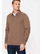Selected Homme Мъжка тениска - 304685101 - Памук/Памук - Кафява