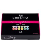 Senso pro Комплект от 12 цветни UV гелове SensoPRO Milano - Forever Young Collection
