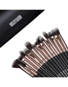 SensoPRO Комплект от 15 четки за грим Senso Pro Milano Black Rose Gold + Чантичка
