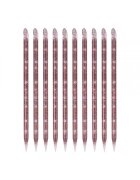 SensoPRO Milano Избутвачи за кожички Clear Red - Комплект от 100 части
