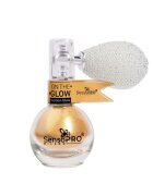 SensoPRO Върху пудрата-хайлайтър Glow Milano с помпа Златисто-бежов