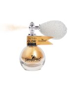 SensoPRO Върху пудрата-хайлайтър Glow Milano с помпа Златисто-бежов