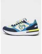Sergio Tacchini Скосени мрежести маратонки Scone - Бял/Син