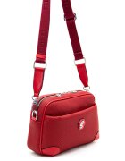 SilverPolo Чанта crossbody - Червен - 18 x 27 x 7 cm