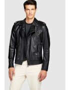 Sisley Мъжко яке - 69954 - Еко кожа - Черно