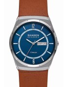 Skagen Мъжки часовник Melbye - Аналогов 1409827995 - Кафяв