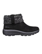 Skechers Боти Modern Comfort с текстил - Черен/Tъмносив