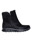 Skechers Боти от еко кожа Synergy Lovely Collab с цип Черен