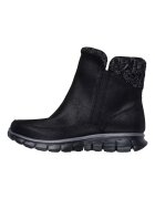Skechers Боти от еко кожа Synergy Lovely Collab с цип Черен
