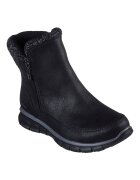 Skechers Боти от еко кожа Synergy Lovely Collab с цип Черен