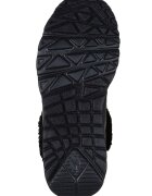 Skechers Боти с еко пух Черен