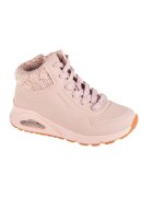 Skechers Боти с текстил - Розово