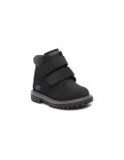 Skechers Ботуши за момчета - 302635047 - Еко кожа - Черни