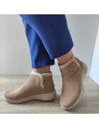 Skechers Дамски боти 144113 Тан