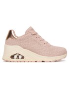 Skechers Дамски кецове - еко кожа