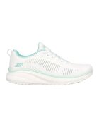 Skechers Дамски маратонки Bobs Squad Chaos Parallel Lines - бели