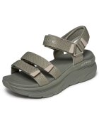Skechers Дамски сандали D'LUX WALKER SANDAL SEA SCAPE 119826 - TAUPE