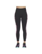 Skechers Дамски спортни клинове - GOSTRETCH FANTASY FIELDS HW FL - Полиестер - Черен/Розово