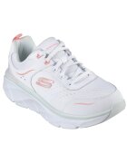 Skechers Дамски спортни обувки D LUX WALKER 2.0 DAISY DOLL 150093 БЯЛО/МНОГОЦВЕТНО