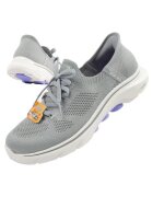 Skechers Дамски спортни обувки Go Walk 7-Via [125213/GYLV] SLIP-INS - сиви