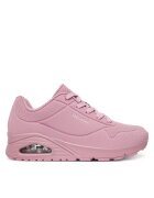 Skechers Дамски спортни обувки - Mauve Uno - екологична кожа