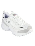 Skechers Дамски спортни обувки New Heat - естествена кожа - бели