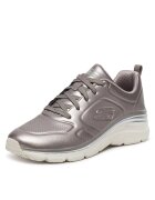 Skechers Дамски спортни обувки - текстил - сребристи