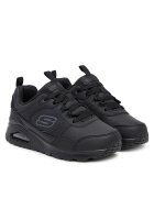 Skechers Детски обувки - екологична кожа - черни