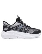 Skechers детски спортни обувки от мрежа Slip-Ins - черно/бяло