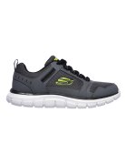 Skechers Фитнес обувки Track-Knockhill с кожа - Сив