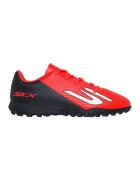 Skechers Футболни обувки SKX 2 Club с лого - Бял/Черен/Аленочервен