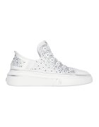Skechers Кецове Snoop One тип Slip-Ins с декоративни камъни - Бял/Сребрист