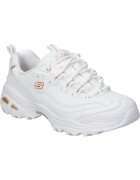 Skechers Кожени спортни обувки D'Lites Fresh Start с лого -