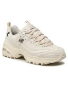 Skechers Кожени спортни обувки D'Lites Fresh Start с лого -