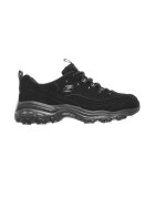 Skechers Кожени спортни обувки D'Lites Play с еко кожа - Черен