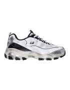 Skechers Кожени спортни обувки D'lites Vintage Vision - Черен/Мръснобял