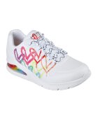 Skechers Кожени спортни обувки Uno 2 Floating Lov