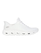 Skechers Маратонки Bobs Arc Waves - Бял/Сребрист