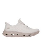 Skechers Маратонки Bobs Arc Waves - Сиво-кафяв/Светло бежово