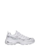 Skechers Маратонки D'Lites - Бял/Сребрист