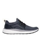 Skechers Маратонки Lancer Dalton с еко кожа - Ултрамарин синьо/Въглен сиво