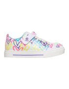 Skechers Маратонки Twinkle Sparks-Love Medley с принт - Жълт/Светлолилав/Син