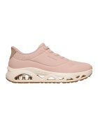 Skechers Маратонки Uno Glide-Step от еко кожа - Бледо розово