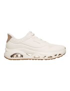 Skechers Маратонки Uno Glide-Step от еко кожа - Бял