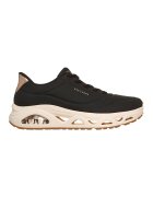 Skechers Маратонки Uno Glide-Step от еко кожа - Златист/Черен