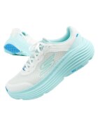Skechers Маратонки за бягане Max Cushioning [129470/WLB] - бели и сини.